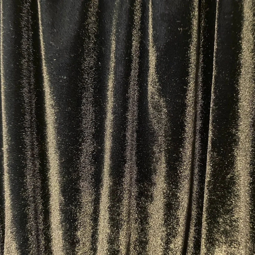Gap Kids Girls Black Velvet Keyhole Tiered Dress size M (8)